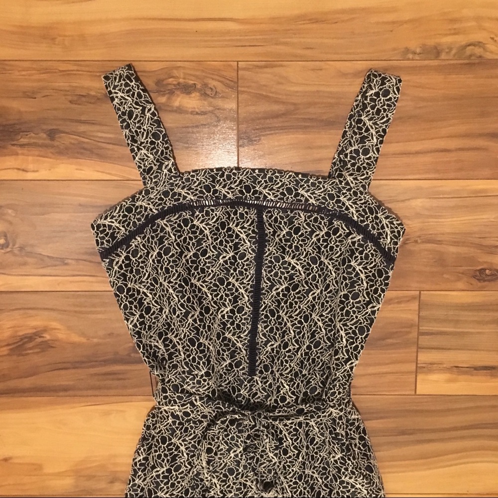 Banana Republic Floral Lacey Jump Suit